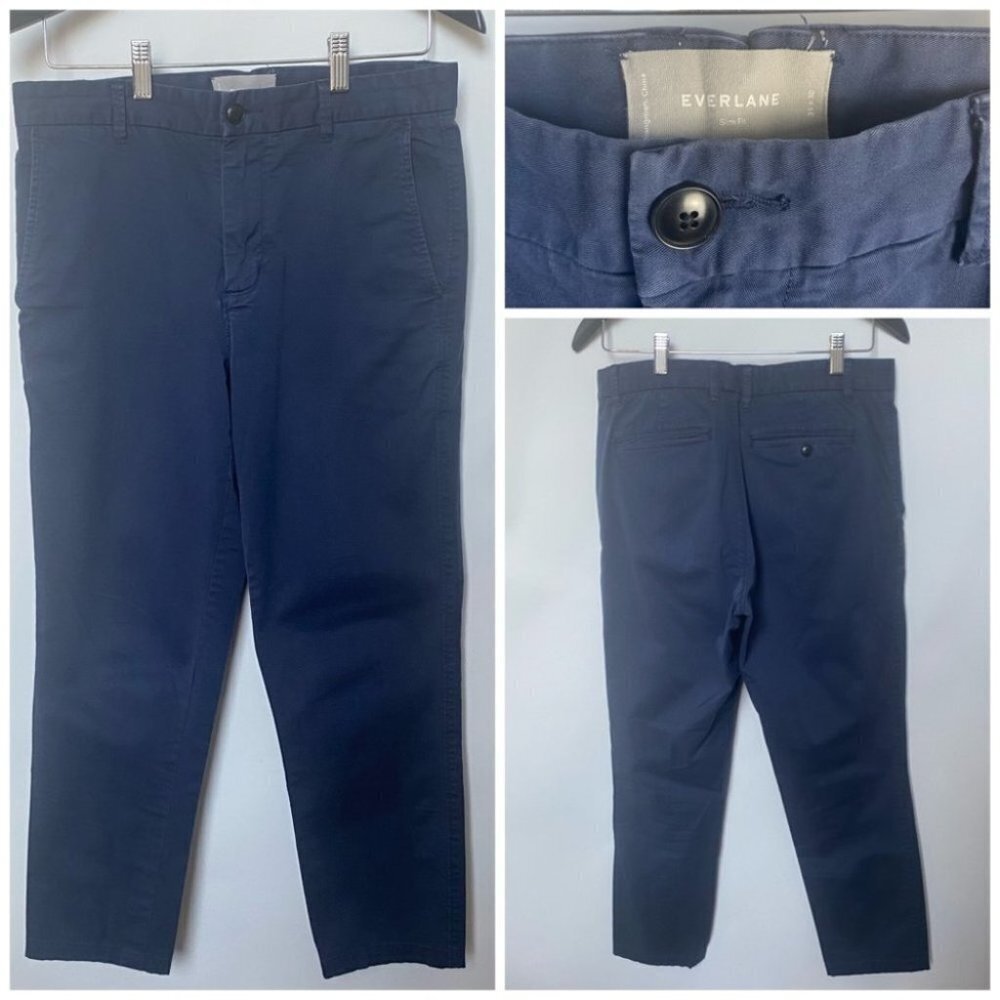 Everlane | Navy Chino (Cropped)‎ 31x25.5